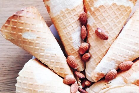 coni gelato senza glutine né latticini