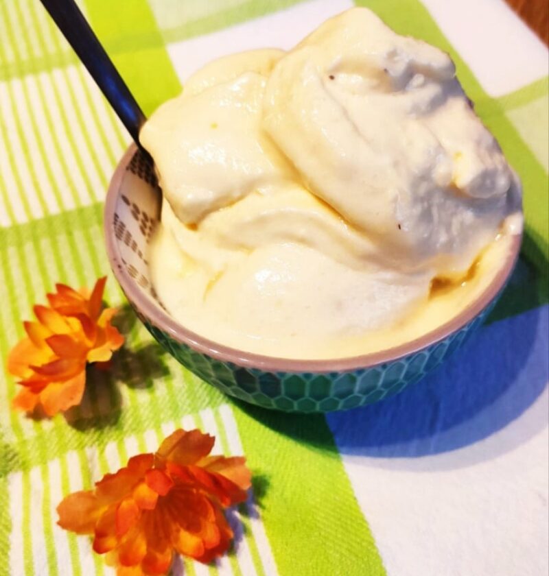 Gelato proteico all'Ananas