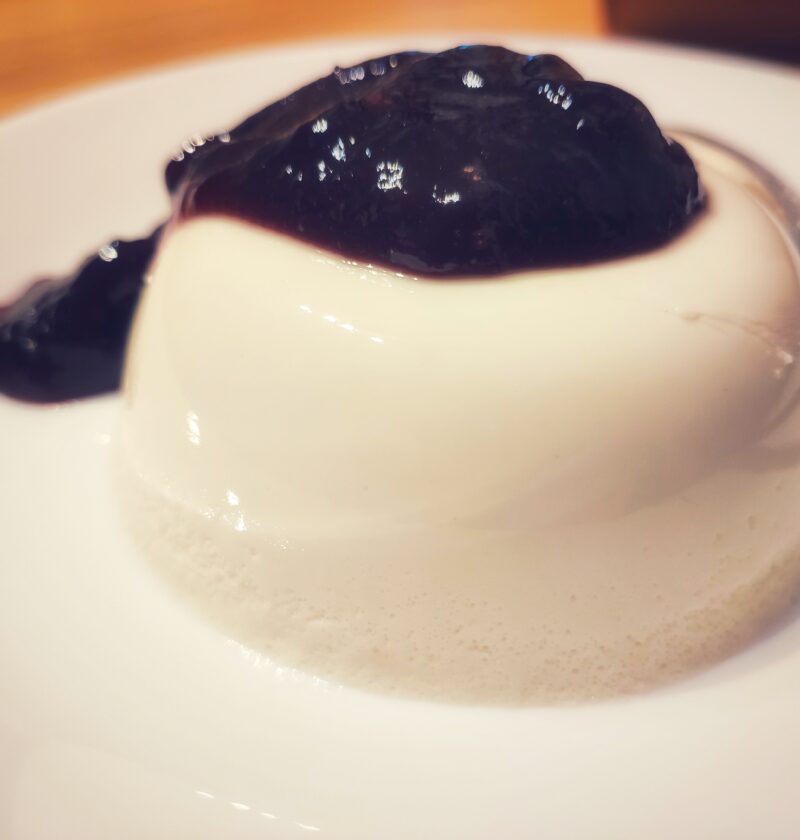 panna cotta di soia