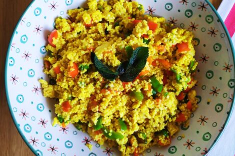 Tabbouleh di miglio all'orientale