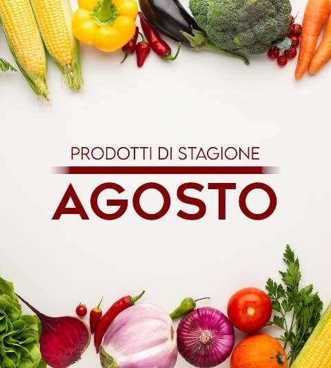 prodotti di stagione agosto