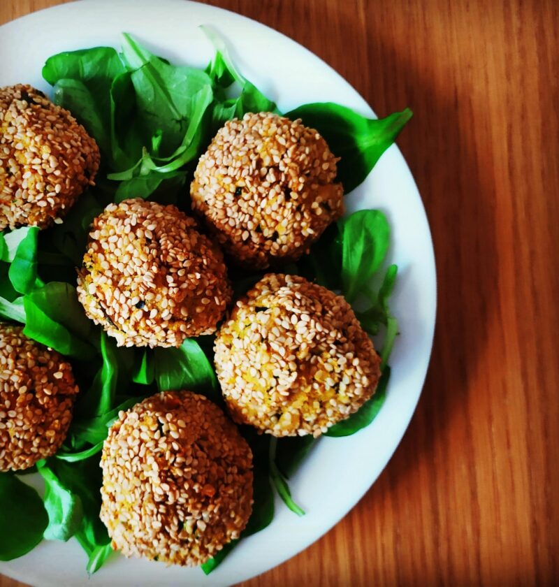 crocchette di tofu con verdure