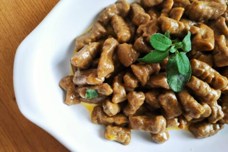 Gnocchi di zucca e grano saraceno